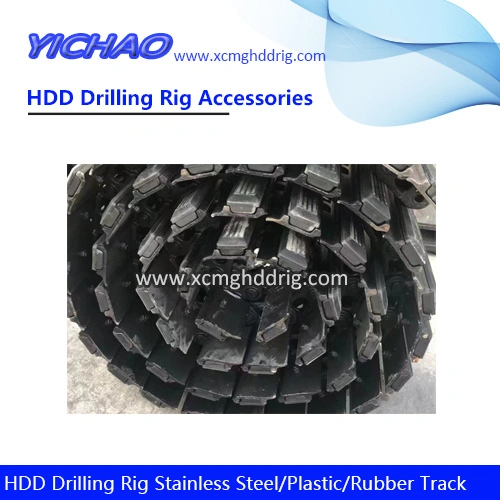 HDD Drill Stainless Steel/Rubber Track 350/52.5/104 for Horizontal Directional Drilling Machine