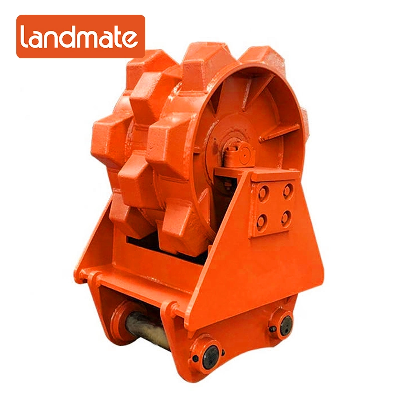 8ton Excavator Compactor Wheel Compaction Wheel for Excavator