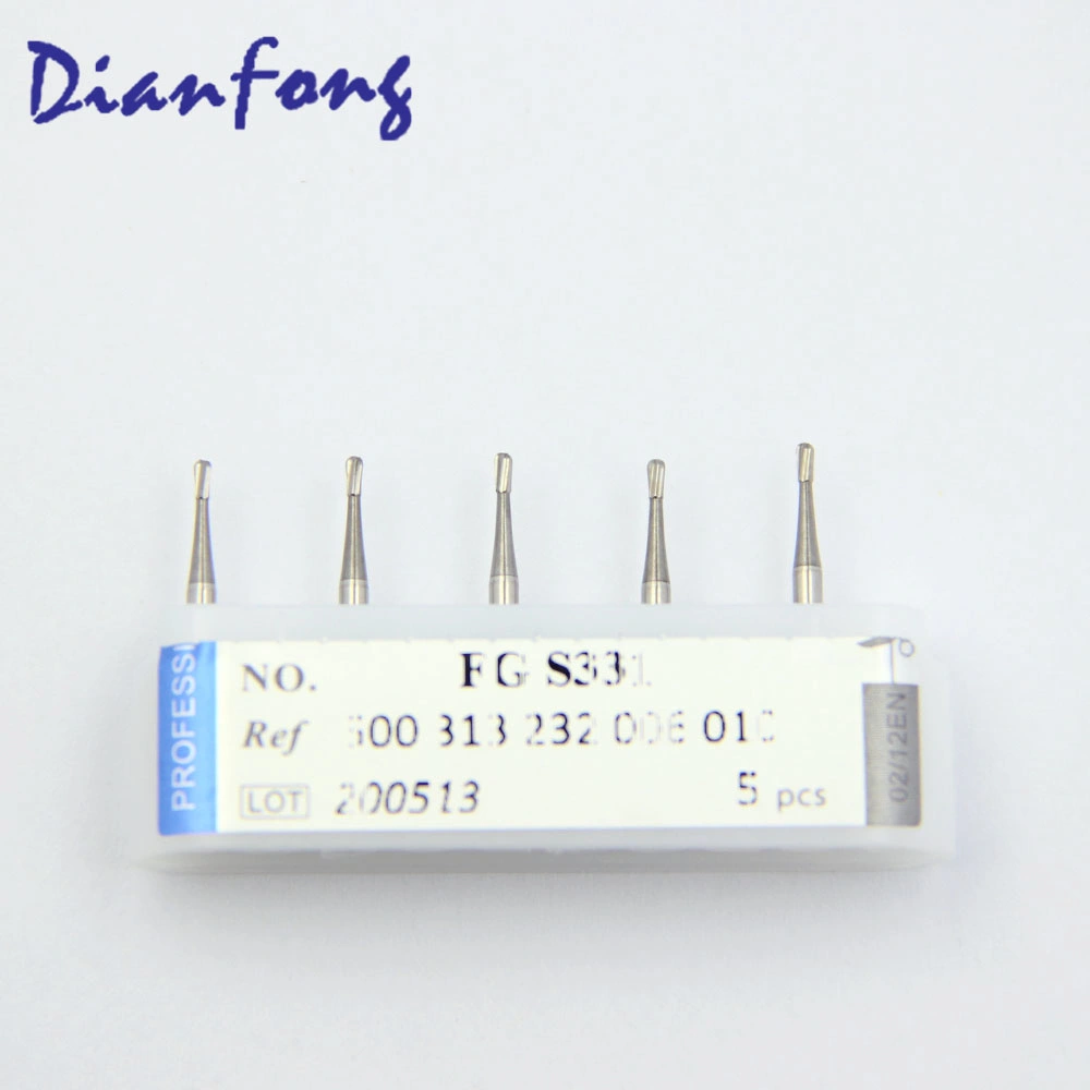 Fg S331 Ce ISO High Speed Short Fg Shank Dental Tungsten Carbide Kid Bur ISO 500 313 001 232 010