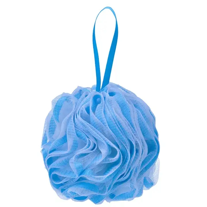 Hot Sale Bathroom Super Soft Color Sponge Bath Flower Ball