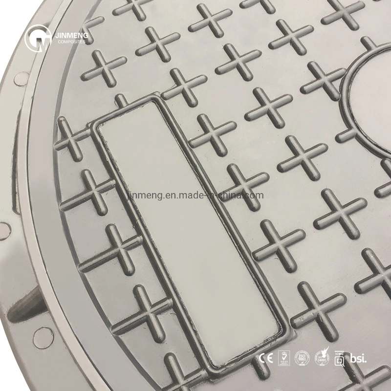 BS En124 A15 Jinmeng Brand Circular FRP SMC Composite Material Manhole Covers