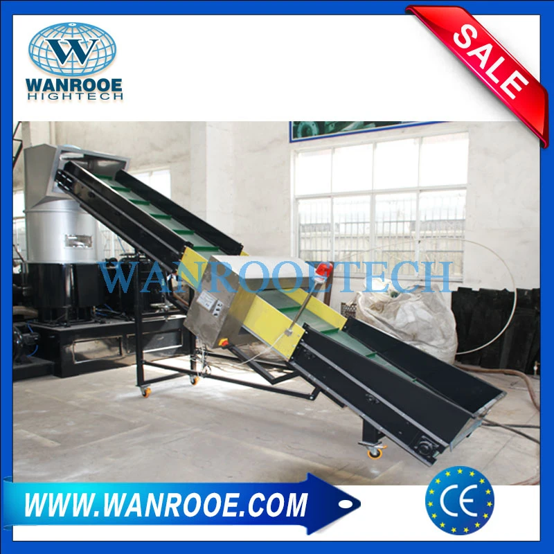 Competitive Price Single Stage Waste PP/PE Film Compactor Plastic Bag Granulating Line