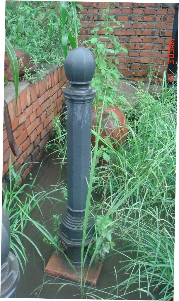 Height 785mm Traffic Safety Warning Road Bollard Road Ductile Iron Outdoor Bollard