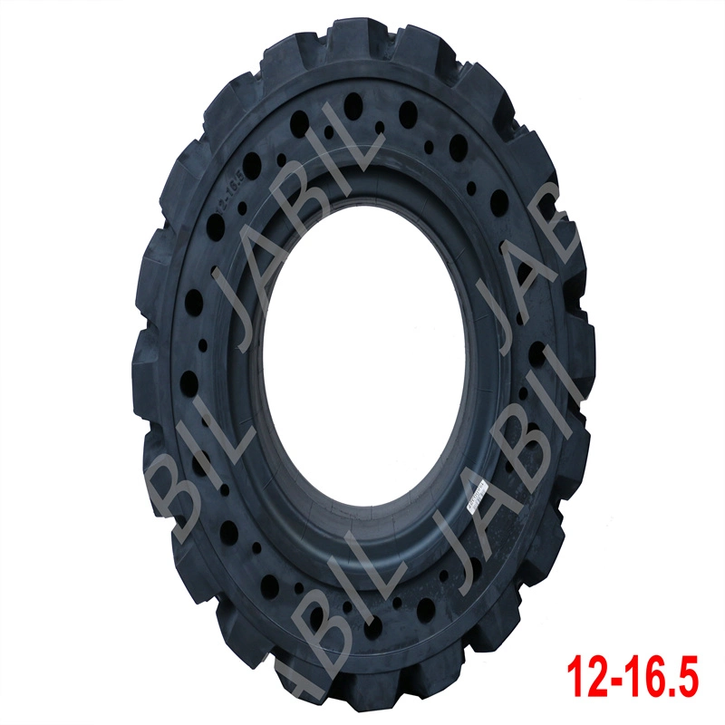 Wholesale 12-16.5 Solid Industrial Skid Steer Loader OTR Tire Press-on Aviation Trailer Tyres