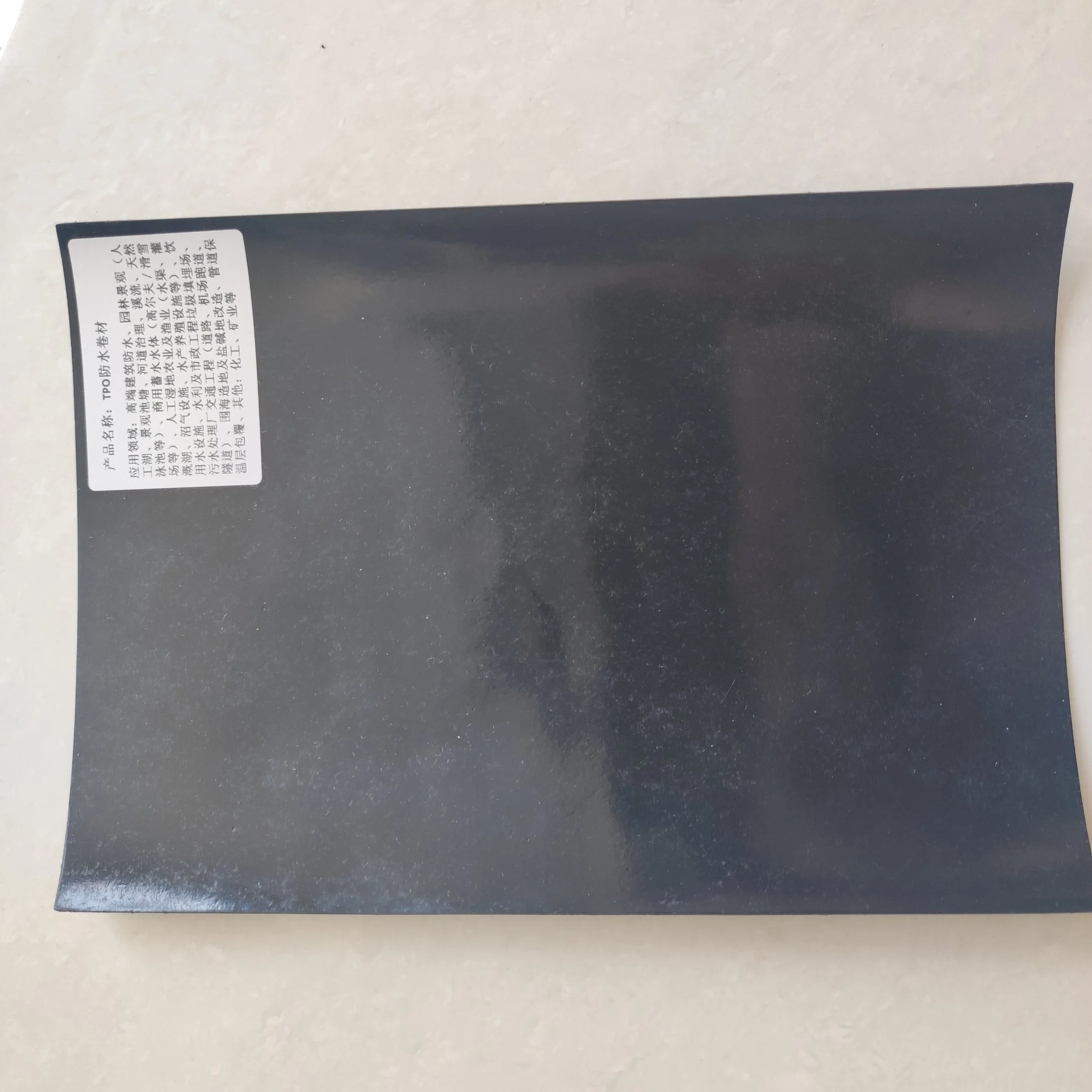 China 0.2mm-2.5mm Blue/White/Black Film Price Geomembrane HDPE Price Pond Liner with Proof and Isolation