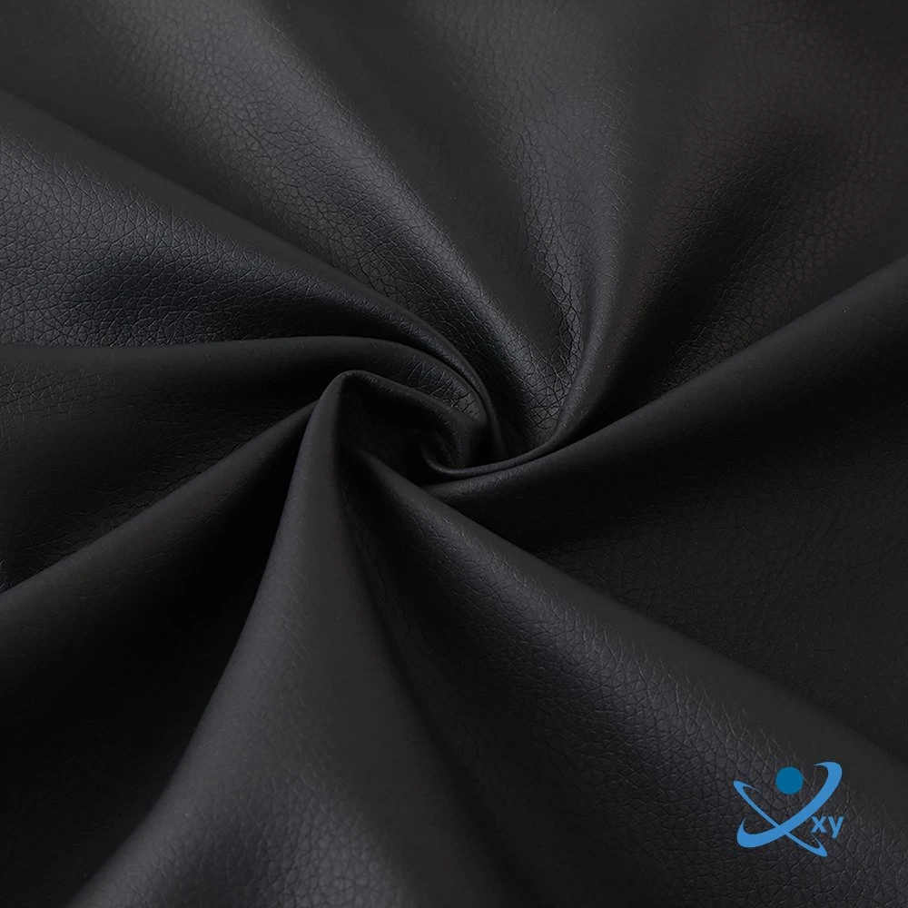 China PU de alta calidad de suministro de cuero artificial para hacer la tela y el sofá de tela bolso/poliéster