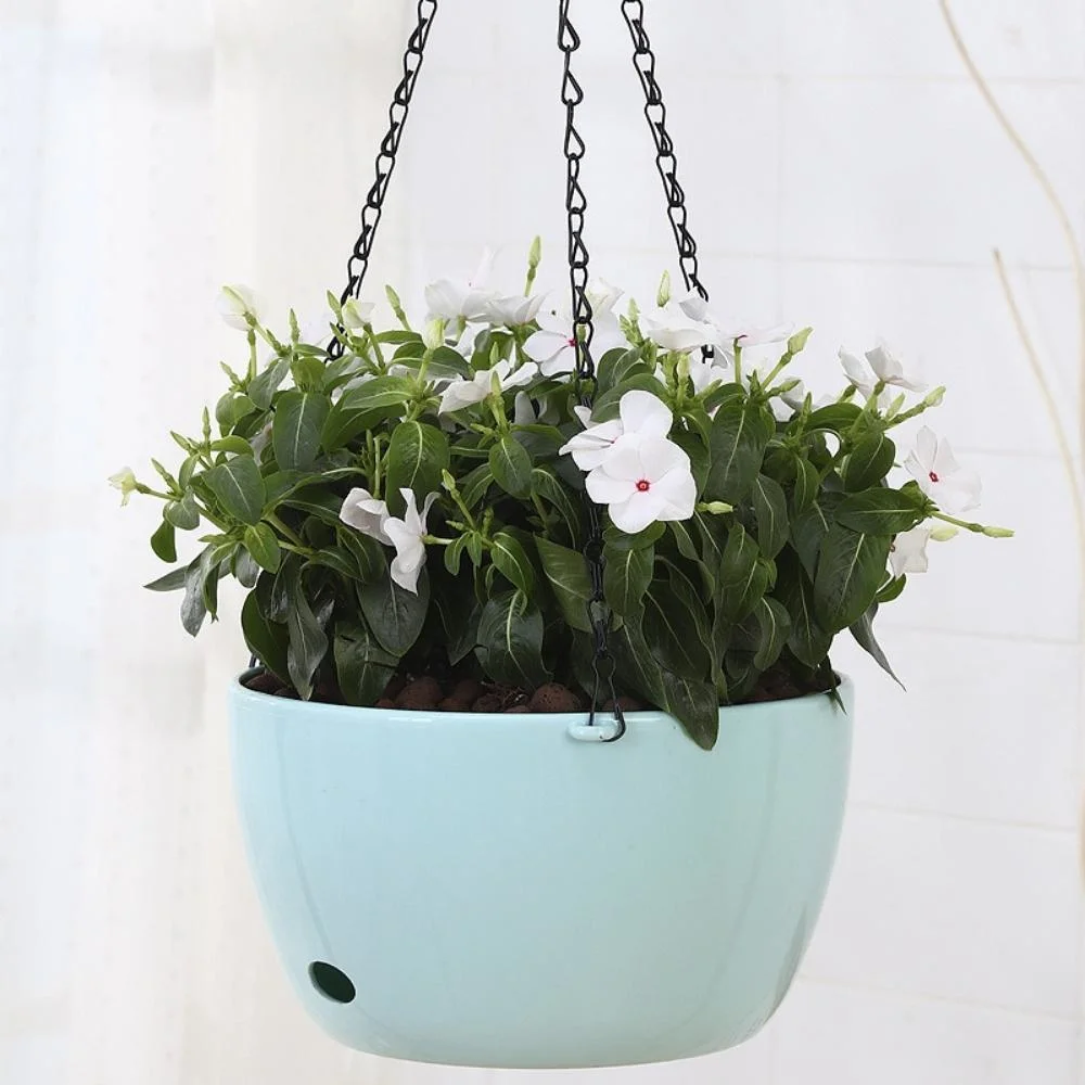 Hanging Basket Chains 4-Strand Leads Hooks Flowerpot Replacement Plant Hanger Wbb19885