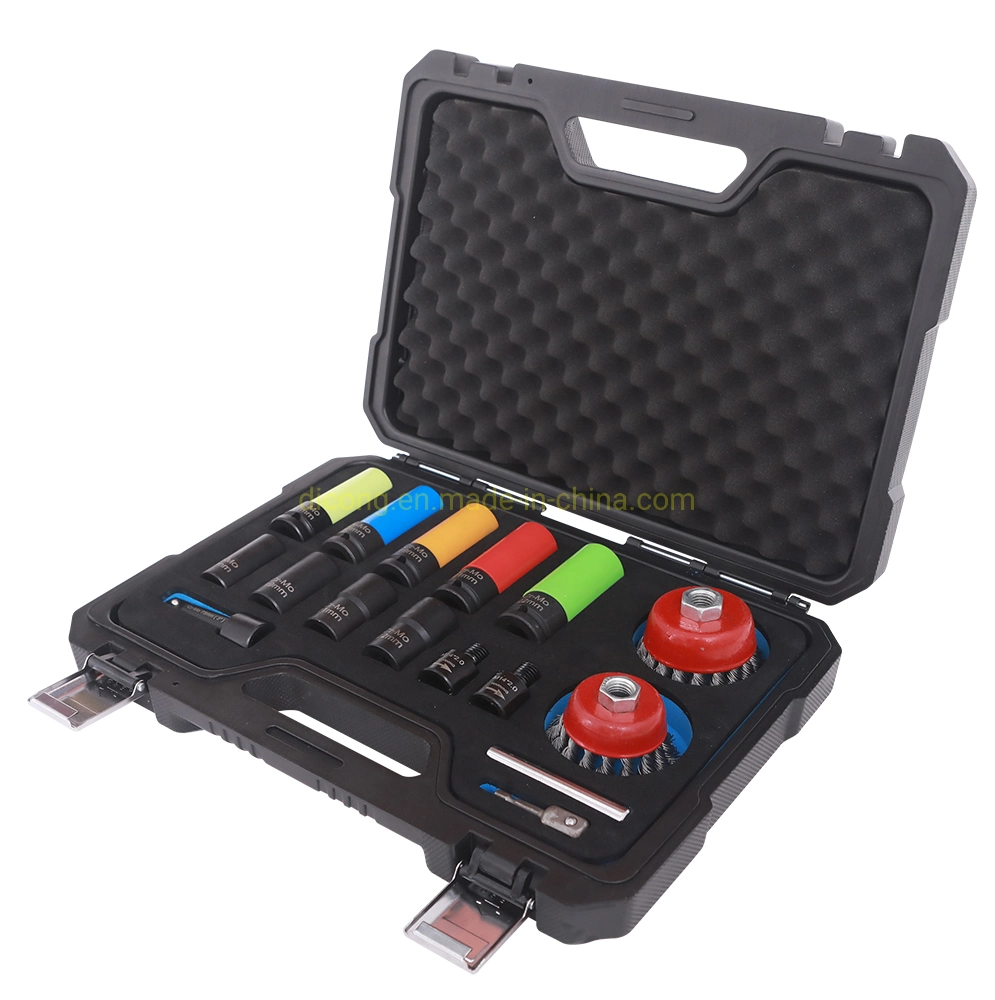 Viktec Fahrzeug Reparatur-Tool-Set 16PC Nabe Ausbau und Reinigung Satz (VT18167B)