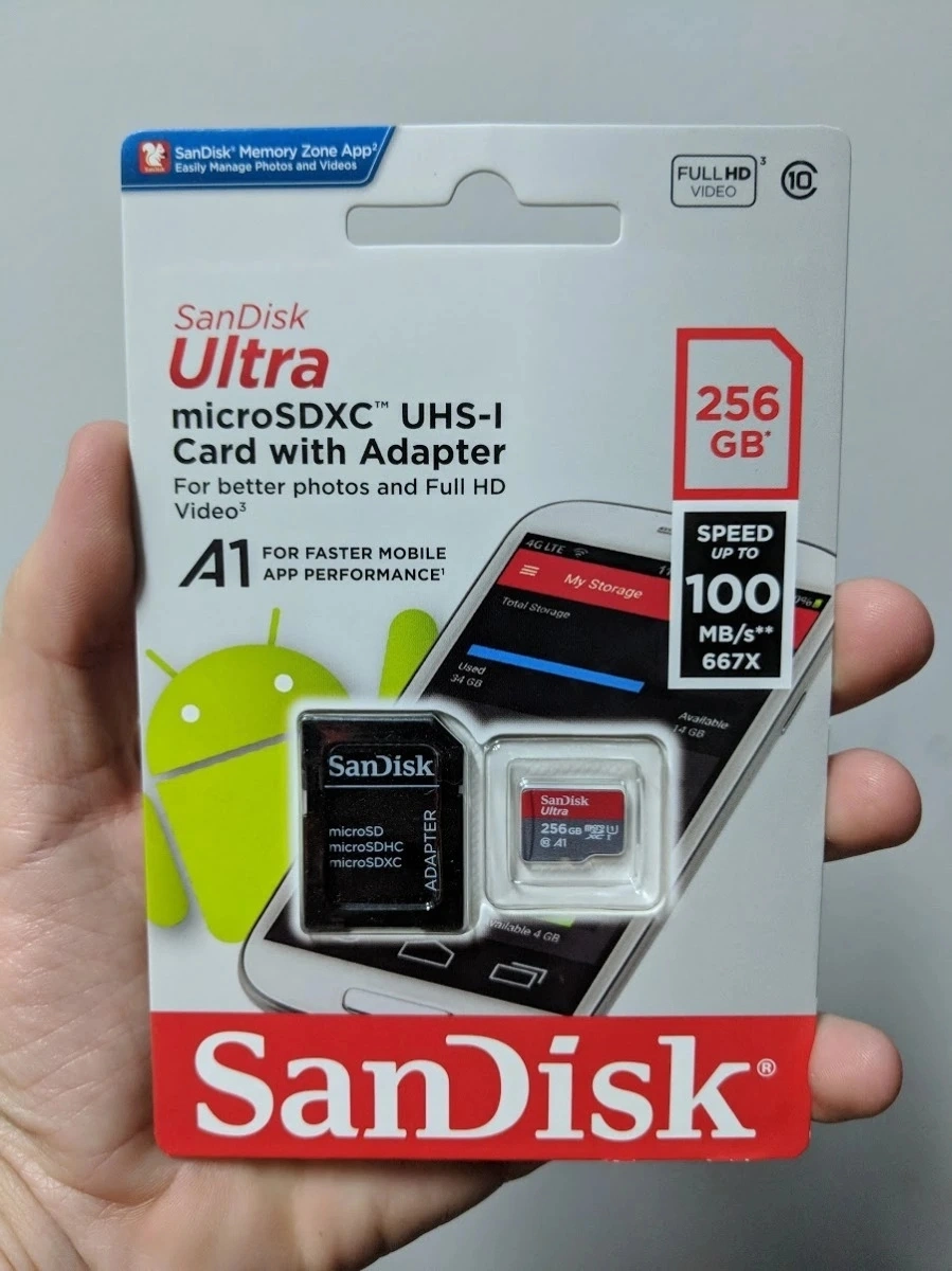 تخفيضات ساخنة أصلية سعة كاملة رخيصة لـ SAN-Disk Micro SD بطاقة Memory Stick من الفئة 10