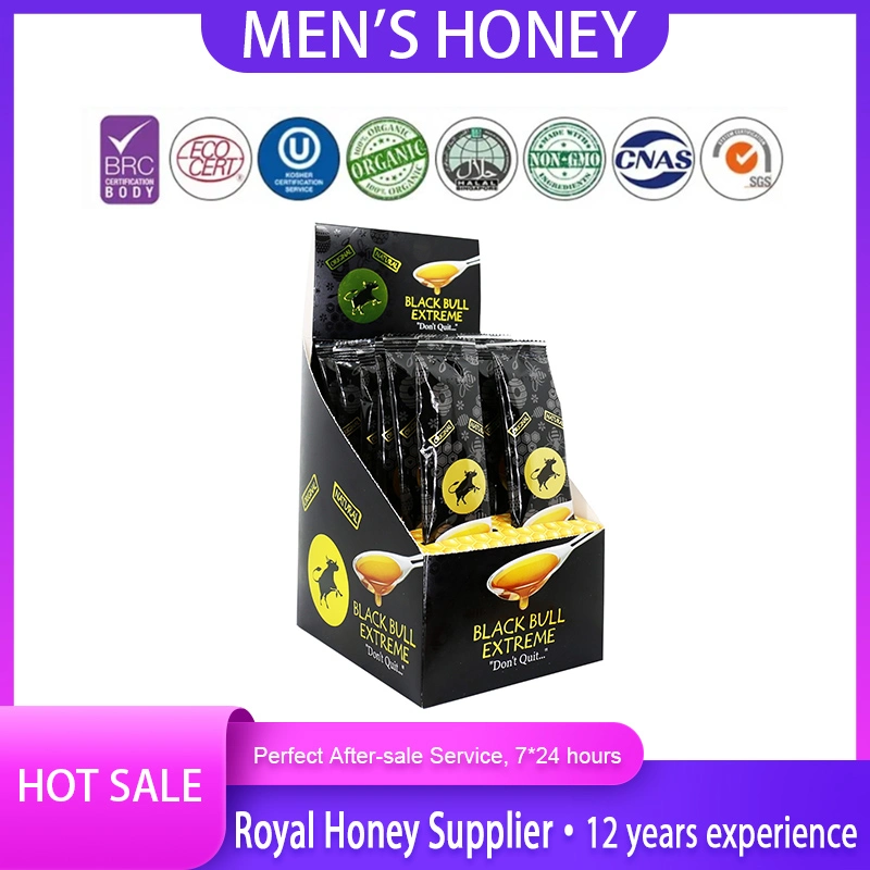Miel de taureau noir pour boîte Royal Honey fournisseur