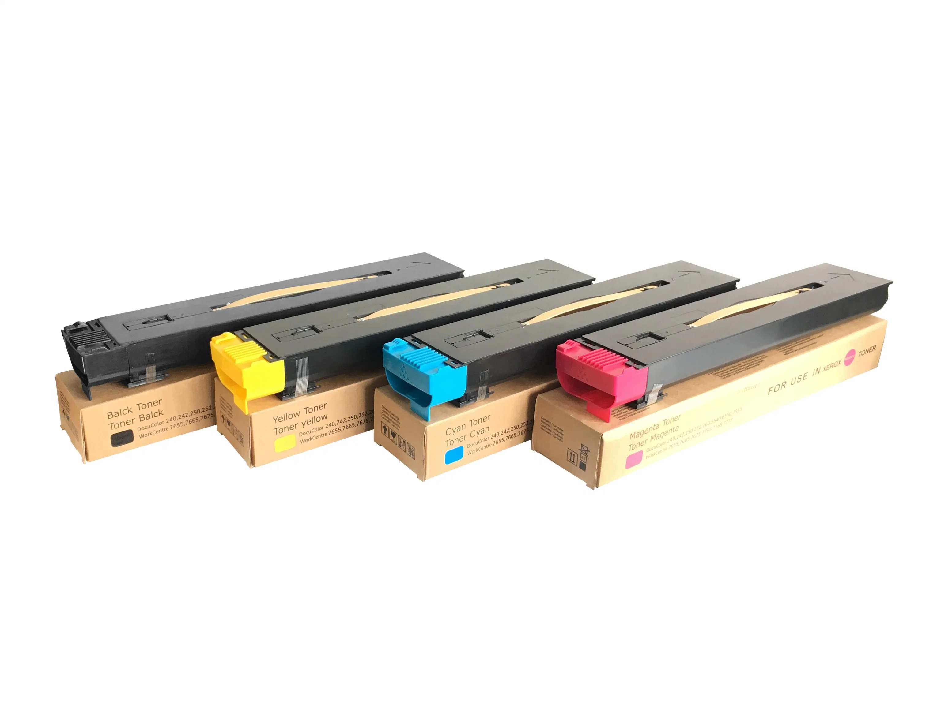 Ebest Compatible Dcc6550 C250 242 5065 7500 7600 7775 Color Toner Cartridges for FUJI Xerox Docucolor Original Factory