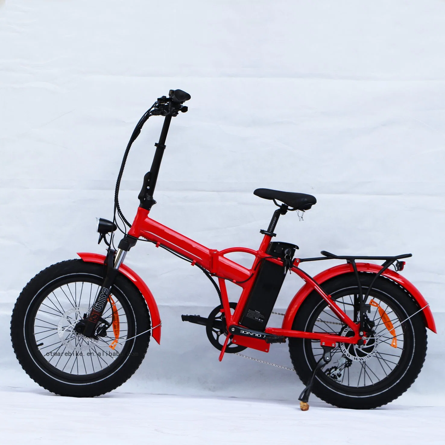 20 Inch Mini Folded Electric Bike City Fat Tire 500W 750W 7s Electric Bicycle