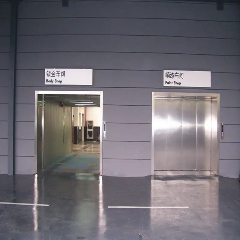 Freight Car Auto parking lift elevator 0.63m/s 12345t elevator lift