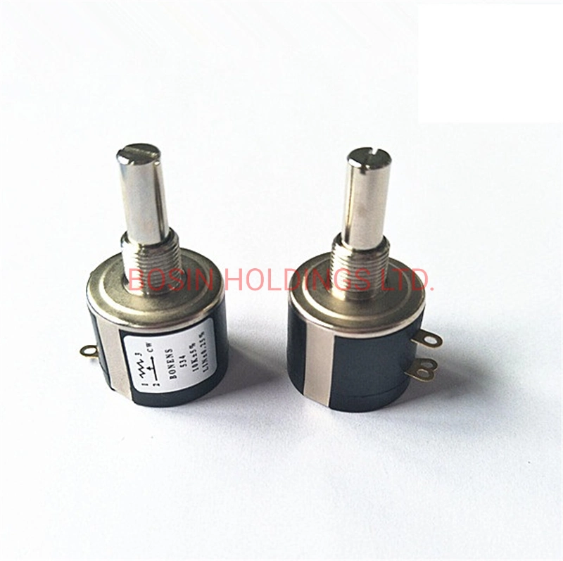 High Precision 10 Turn Wire Wound 534 Potentiometer