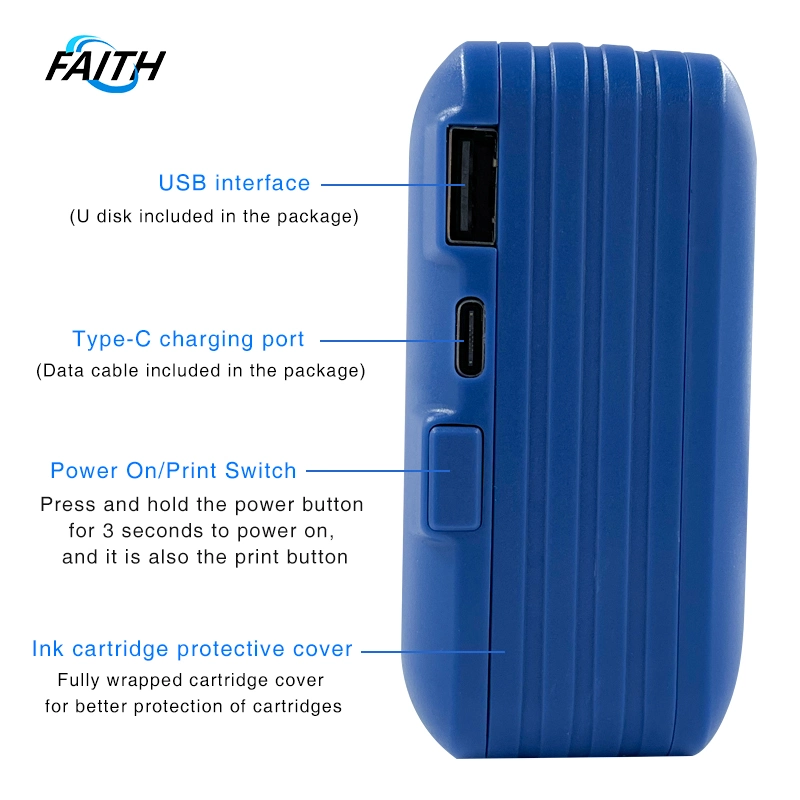 Faith Printing Machine for Barcode/Date/Logo/Font