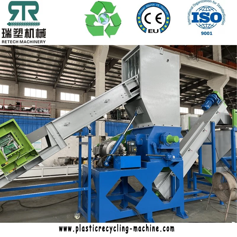 Vollautomatische PP PE HDPE Abfallflasche/Folie/gewebter Beutel/Raffia/Jumbo-Beutel-Reinigung Recycling Reinigungsmaschine Pelletiermaschine / Crusher / Grinder / Shredder Maschine