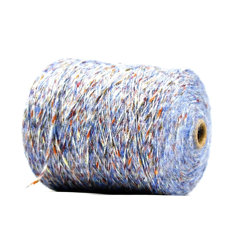 Kingeagle 67%Polyester 22%Acrylic 4%Wool Soft Shinning Brush Yarn