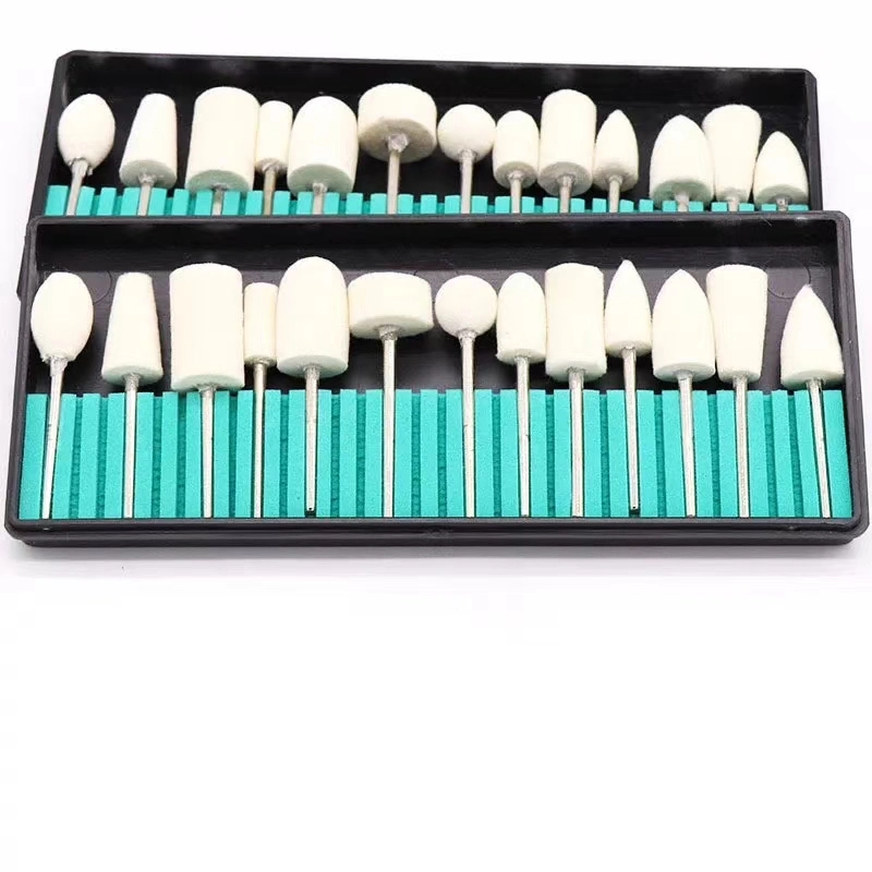 Guyo White Drill Bit Set for Nail Beauty Accept Custom Logo