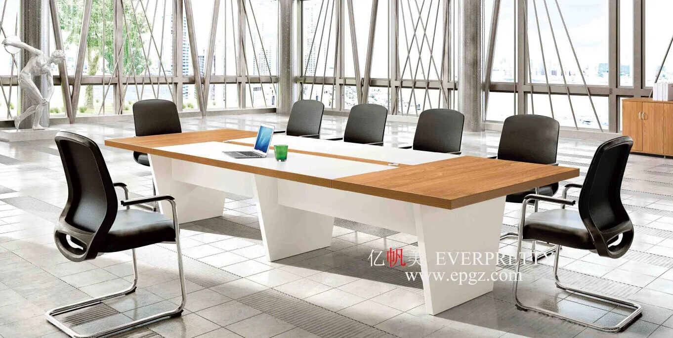 Office Furniture Meeting Table Conference Wood Table for 10 Persons