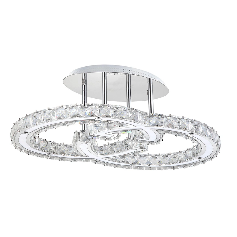 Modern K9 Crystal Ceiling Lamp LED Ceiling Light for Home Decoration Lighting