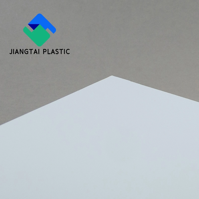 Jiangtai 100% matériau vierge polypropylène feuille / carte en PP plastique