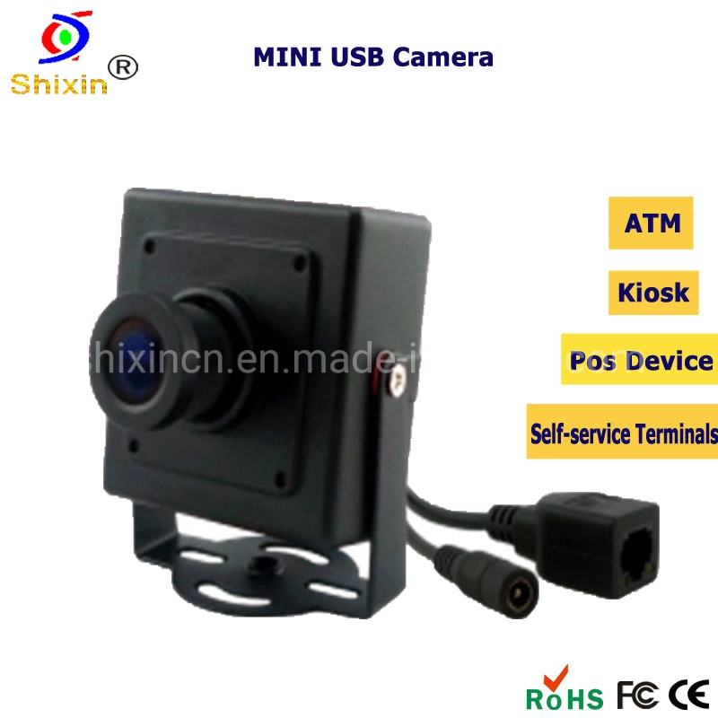 HD 5.0 Megapixels Network Mini IP Camera for Kiosk ATM Support Hikvision NVR (IP-608HM-5W)