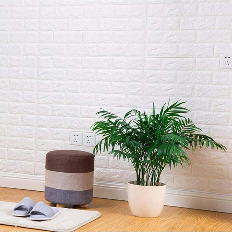 Foam 3D Brick Wall Sticker Self Adhesive Wallpaper Panel Home Decor Room DIY