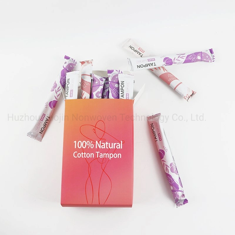 China Natural Tampons Cotton Hemp Tampon Sterile Tampons for Lady Menstrual Care Supplier