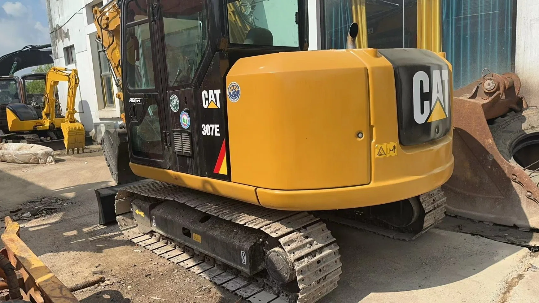 Prix bon marché utilisée Construction caterpillar 307e Excavatrice de terrassement de la machine excavatrice Cat 307E utilisé