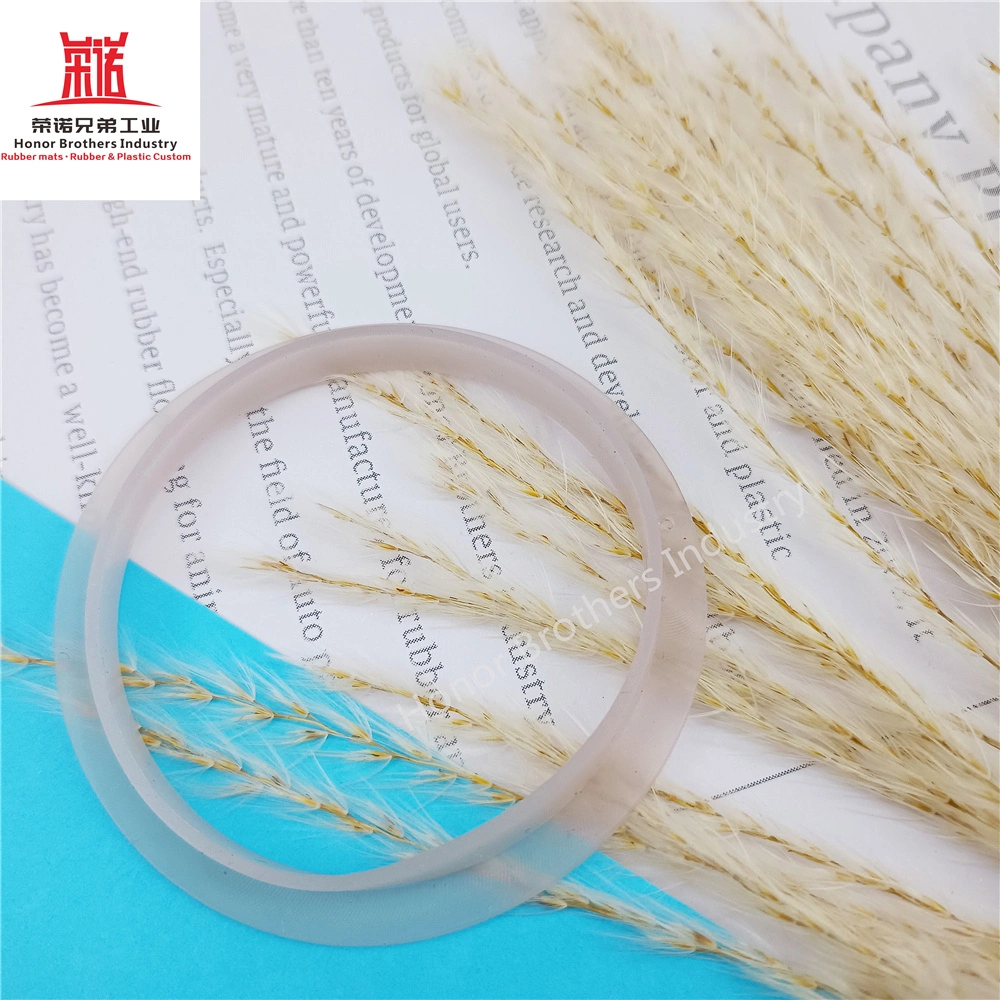 Custom Transparent Medical Gasket Silica Seals Food Grade Silicone Rubber O-Ring