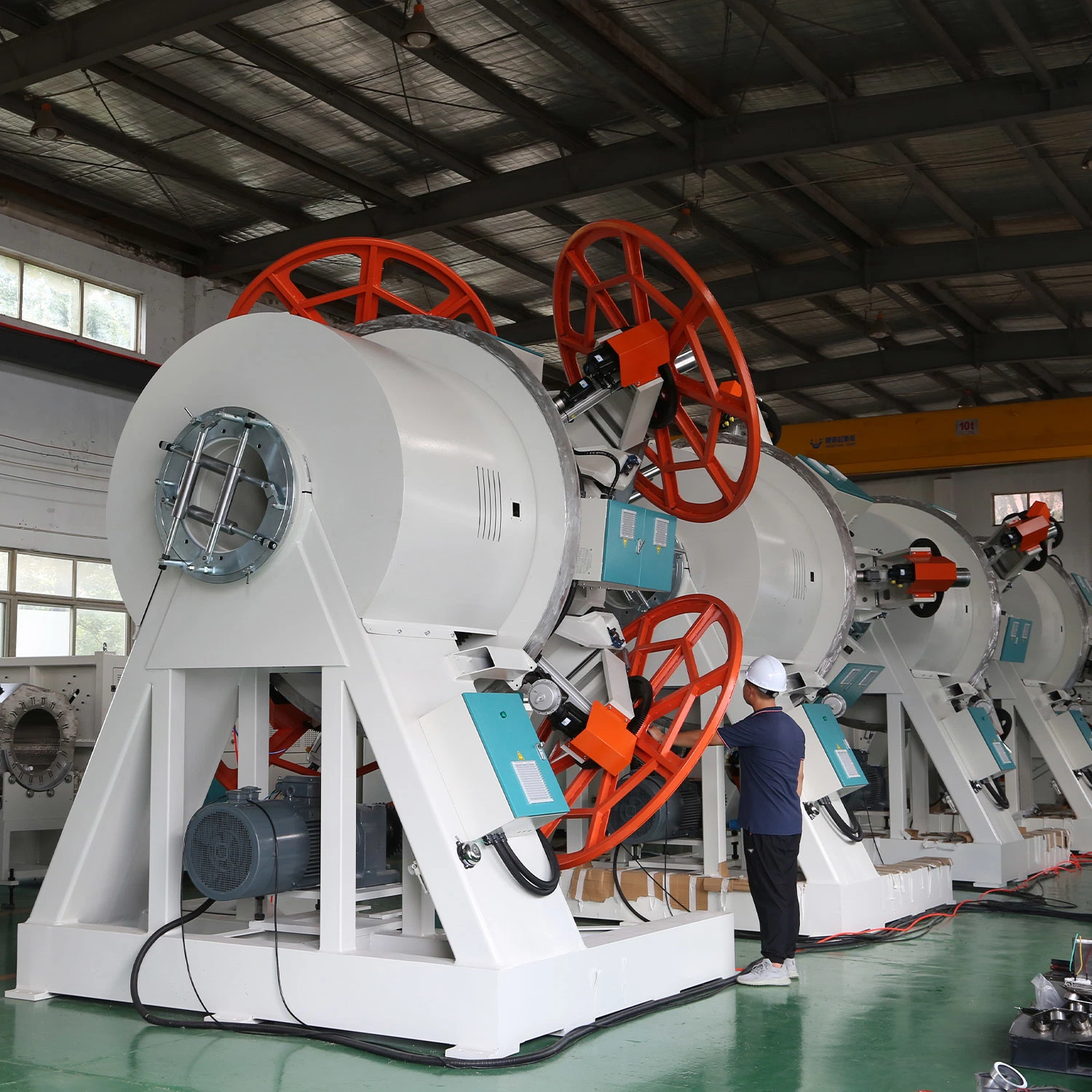 Rtp Pipe Machine / PVC Double Pipe Production Line/ PVC Electrical Conduit Pipe Making Machine/Extruder