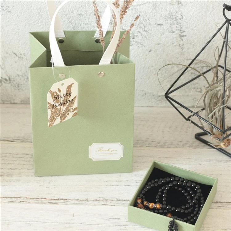 Jewelry Paper Bag and Paper Box Packaging for Jewelry