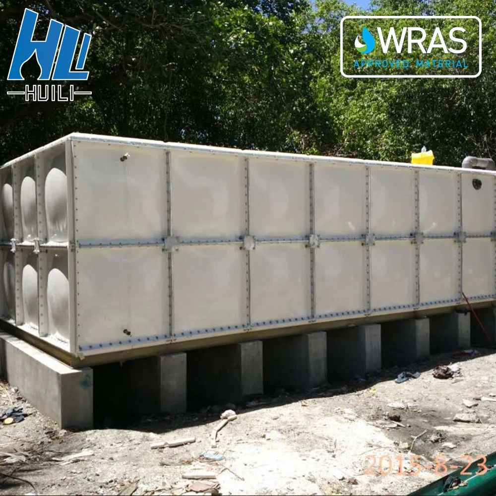 Manufacture Directly Selling Rectangular FRP GRP Fiber Glass Water Tank Malaysia Philippines India Irrigation Water Tank