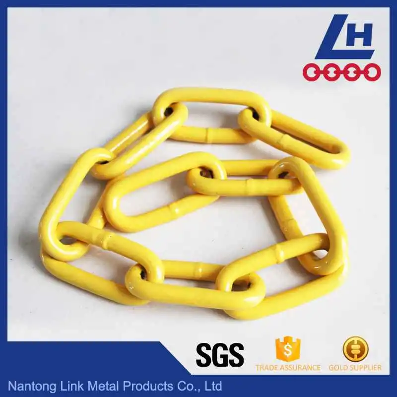 Пластиковые покрытия легированная сталь G80 долго звено цепи