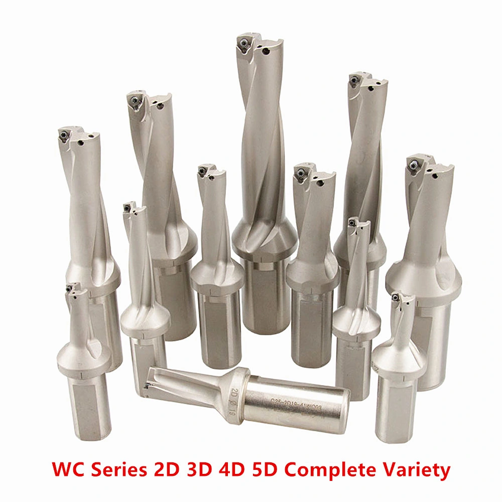 CNC Indexable Drilling Tools Wc/Sp Carbide U Drills Bit for Wcmt/Spmt Insert