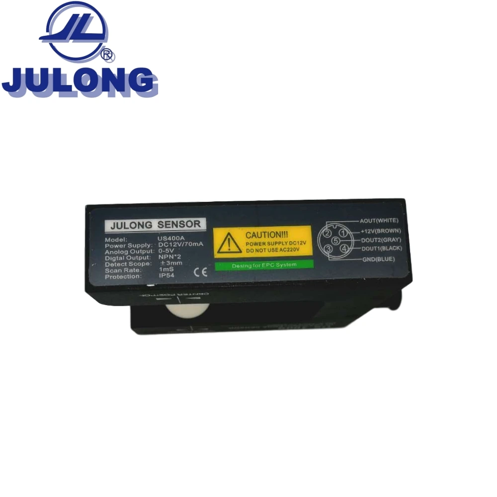 Julong Ultrasonic Slot Sensor Us-400, Transparent Material Edge Tracking