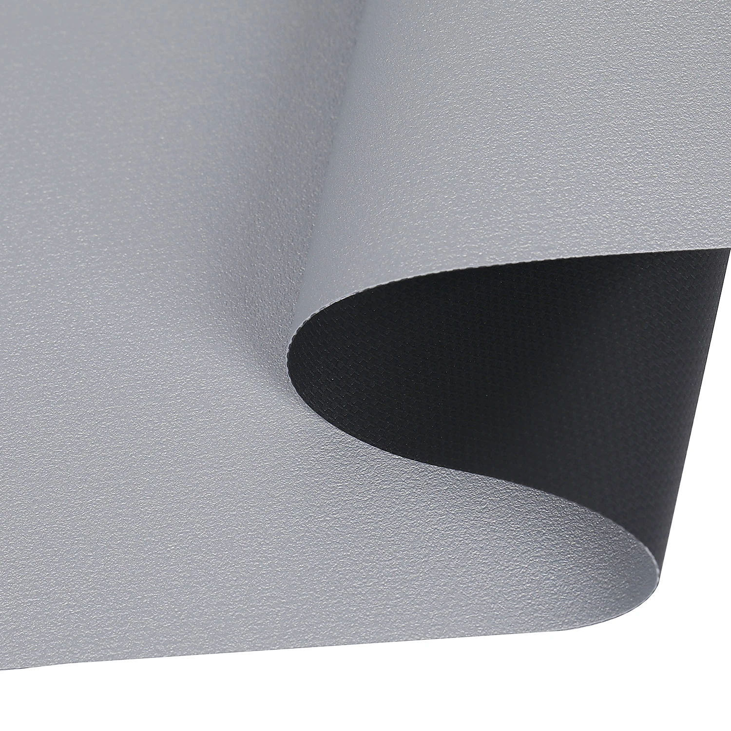 500GSM Silver-Black Projection Screen Fabric Electric Projector Fabric