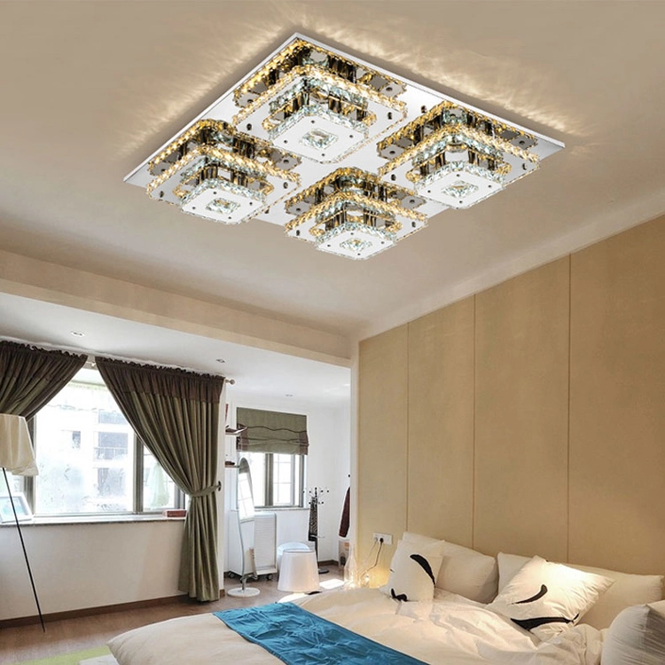 Modern Crystal Chandelier Large Living Room China Supplier Customize Ceiling Luxuryliving Room K9 Crystal Chandelier