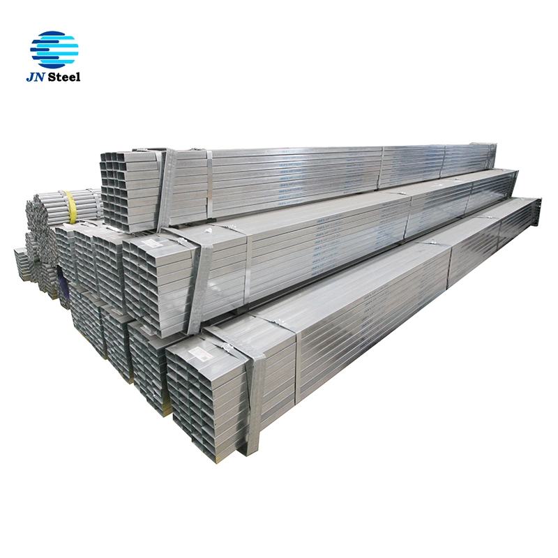 50X50 Ms Carbon Steel Tube Galvanized Square Hollow Section Gi Steel Pipe