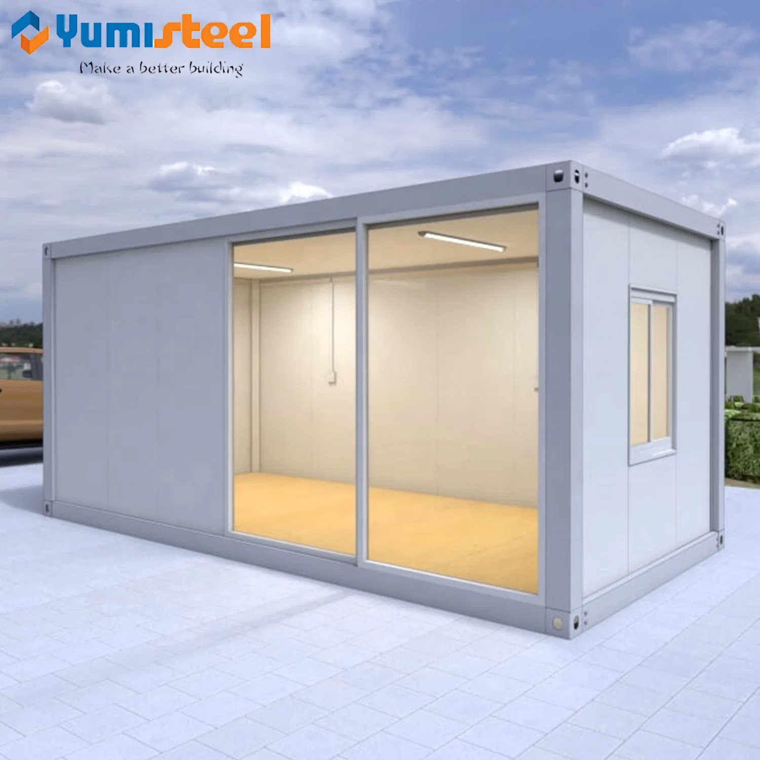 Prefabricated Multiple Shipping Container Combination House for Apartment/ Office/Vacasion