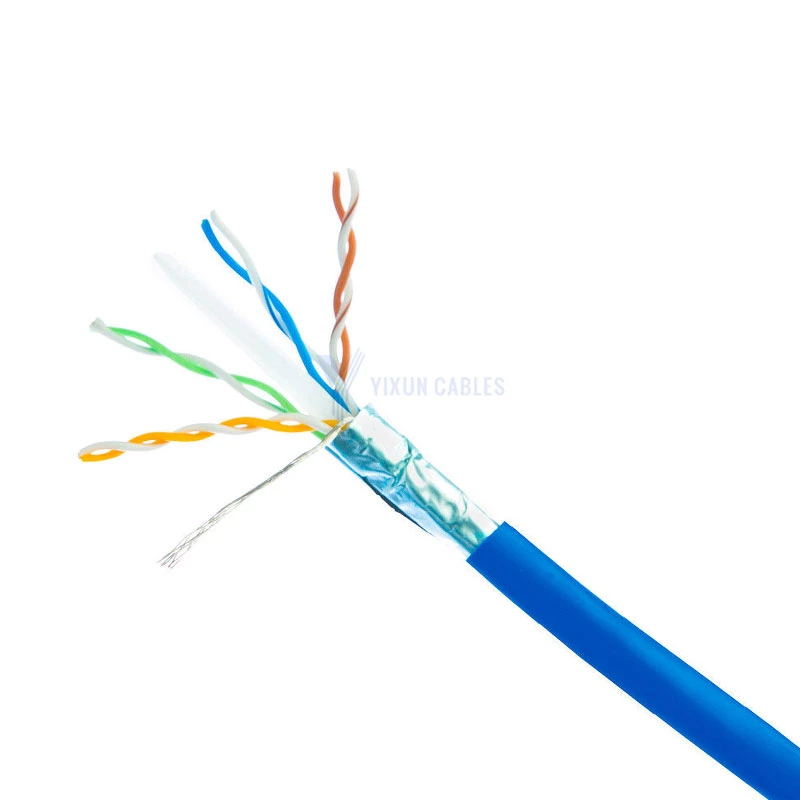 Cable de par trenzado F/UTP CAT6 cable Pass 60331-1-7 Test