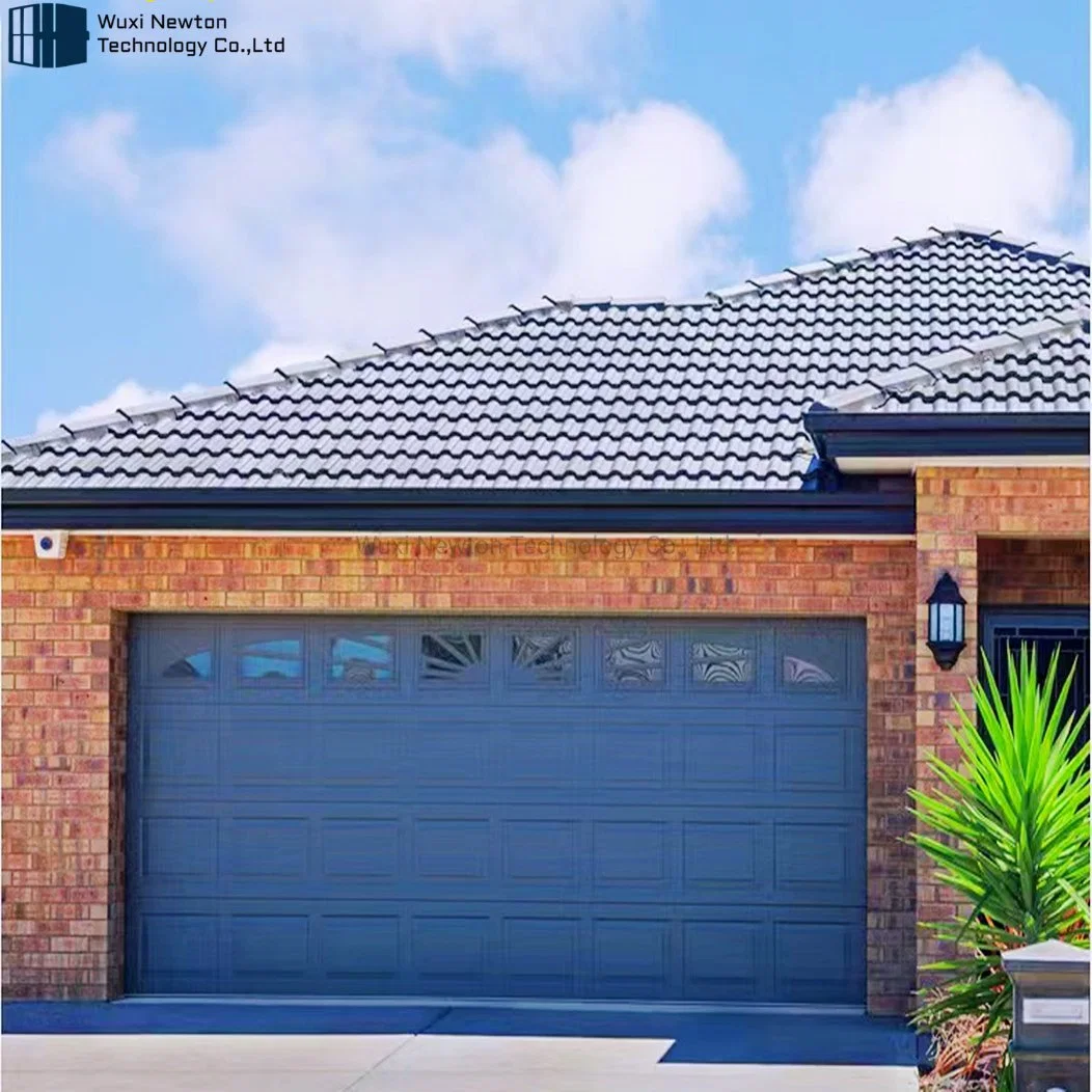 Automatic High quality/High cost performance  Remote Control Sectional Steel Garage Doors