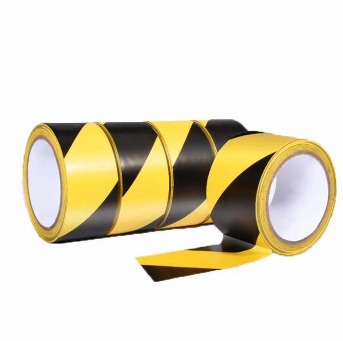 PVC Marking Tape Self Adhesive Safety Industrial Warning Floor Tape Underground Parking Tape