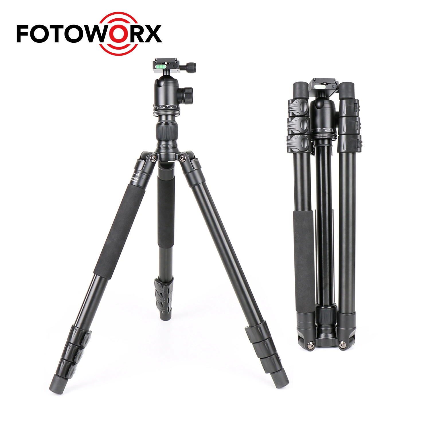 Fotoworx 68 Zoll Aluminium-Legierung Kamera Stativ Abnehmbare Monopod