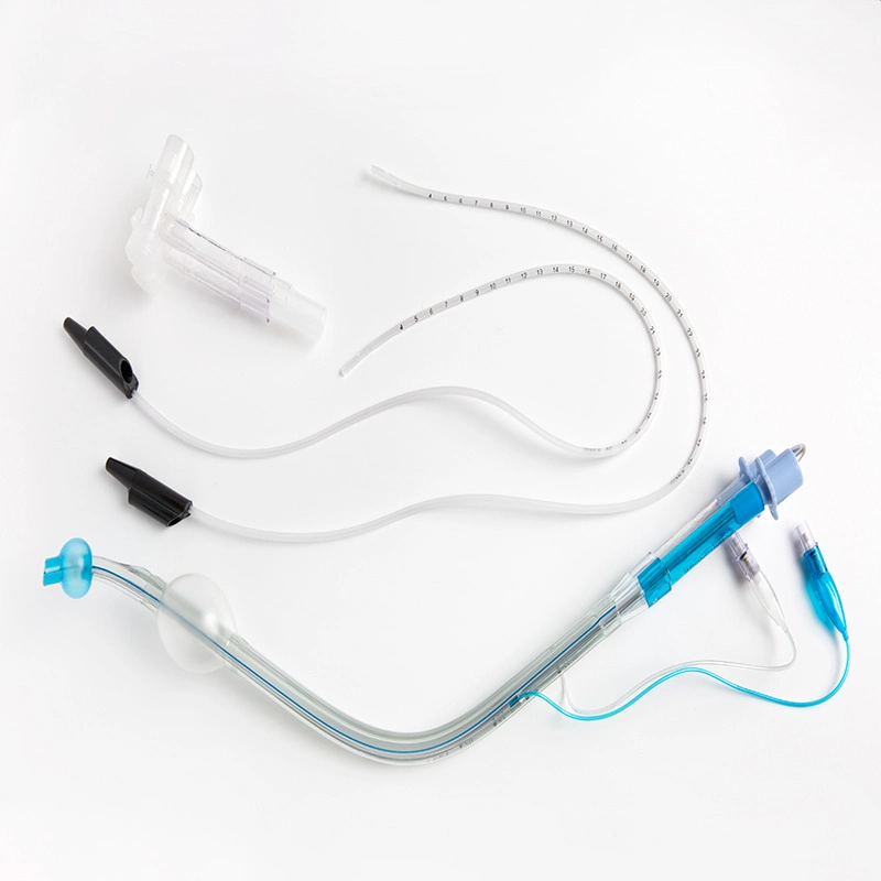 Medical Supplies Disposable PVC Double Lumen Endobronchial Tube with ISO 13485