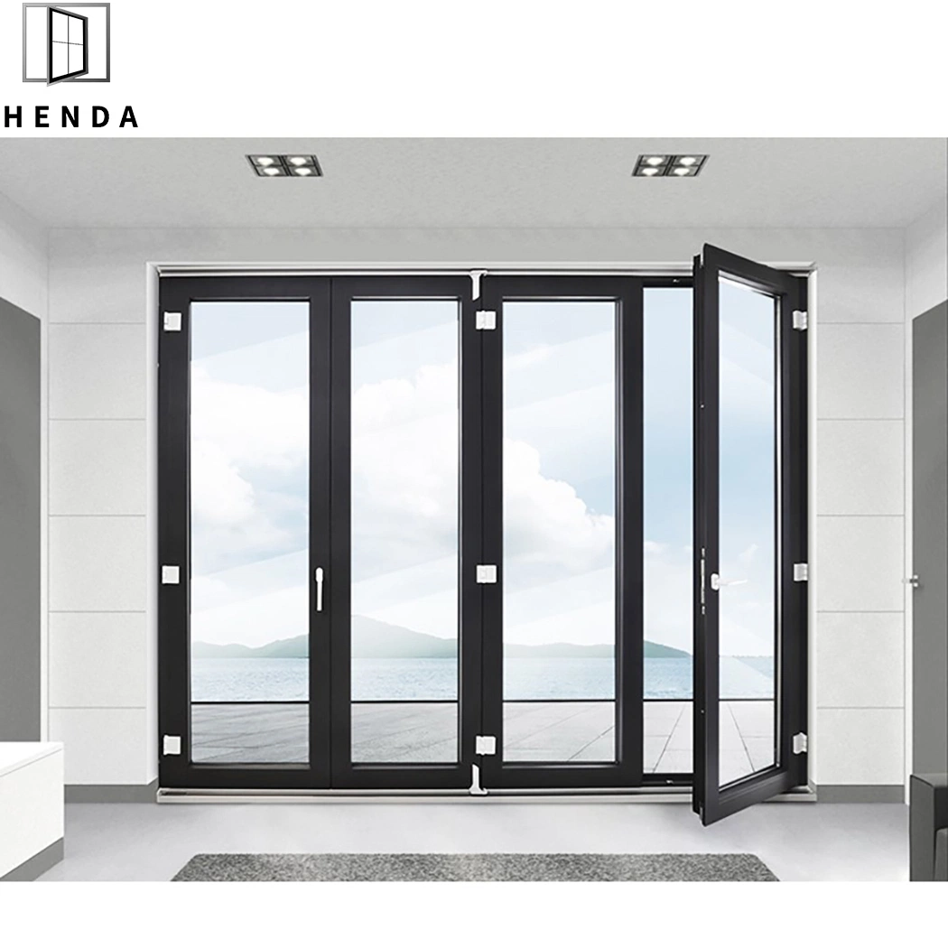 2022 New Design Folding Elevator Door Japanese Mulit Bifold Doors