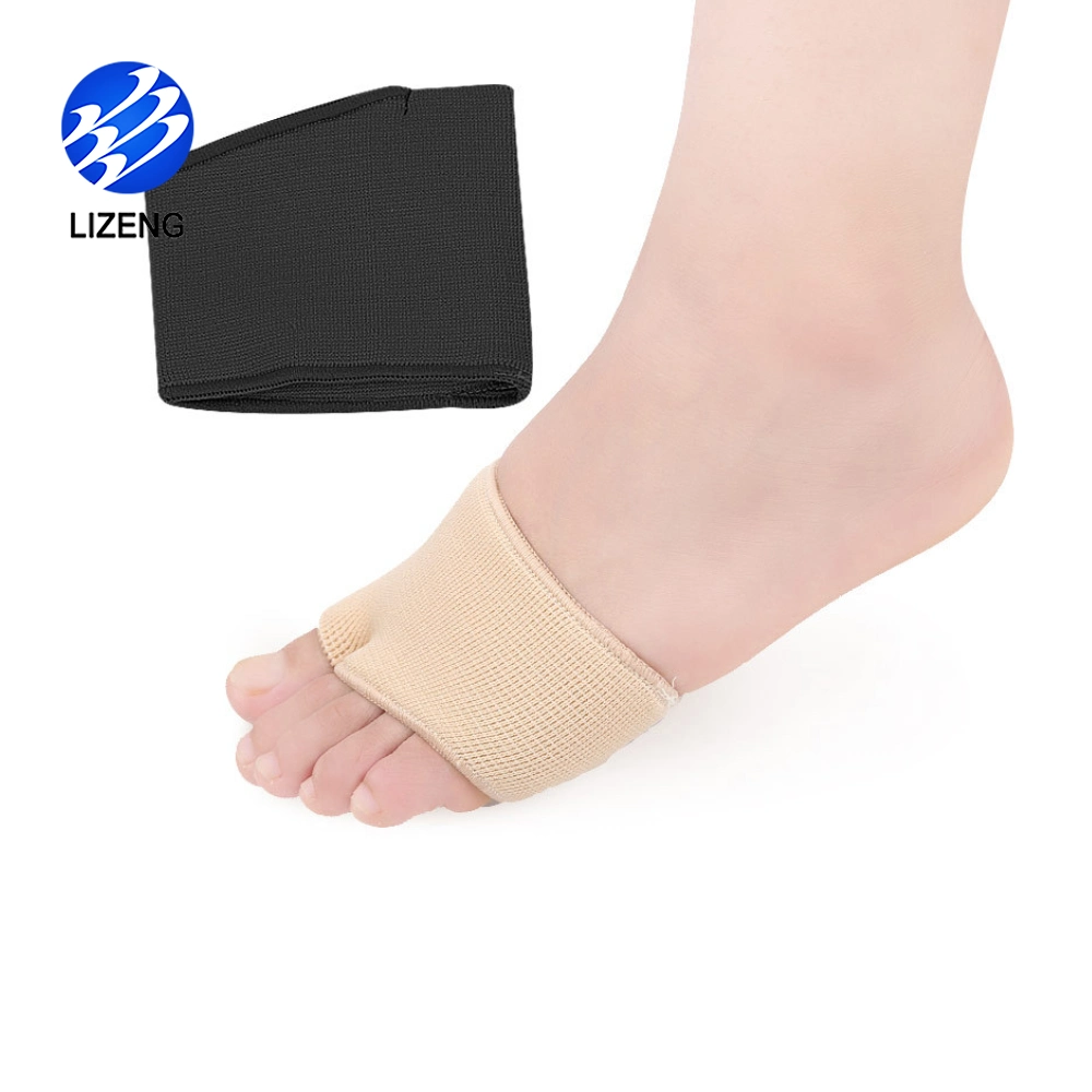 Lizeng Extra Stretchy Forefoot Gel Pads Orthopedic Socks Plantar Fasciitis Fabric Metatars Pad