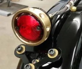 Bomber LED Stop Lamp Tail Light for Retro Custom Project Motorcycle Motorbike