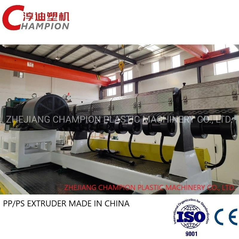 Champion Factory Direct Sale PP/PS/PET Sheet Single or Twin Screw Extrusion Line/Plastic Extruder Machinery Highly Capacity Production Line