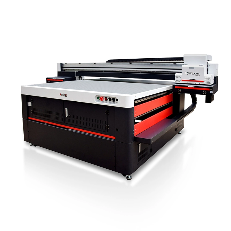 100*160 Cm (39*63 inches) Equipped with 3 Pieces Print Heads for Metal Glass Rb-1016 A0 UV Flatbed Printer with Max Print Area